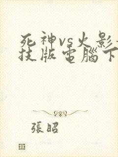 死神vs火影竞技版电脑下载