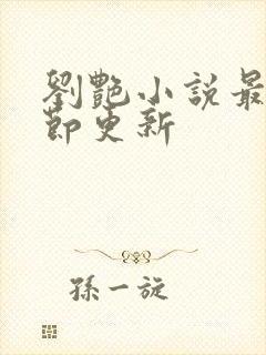 刘艳小说最新章节更新