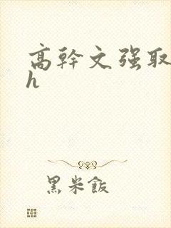 高干文强取豪夺h