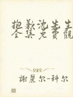 抱歉沈先生短剧全集免费观看高清