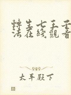 转生七王子的魔法在线观看