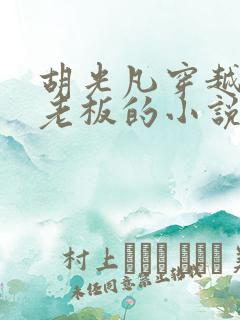 胡光凡穿越成小老板的小说免费阅读