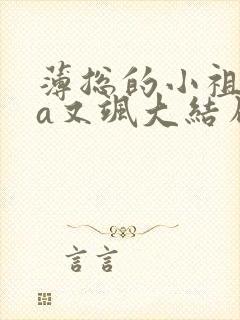 薄总的小祖宗又a又飒大结局