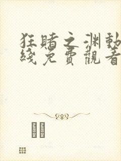 狂赌之渊动漫在线免费观看