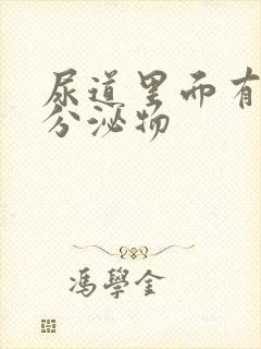 尿道里面有白色分泌物