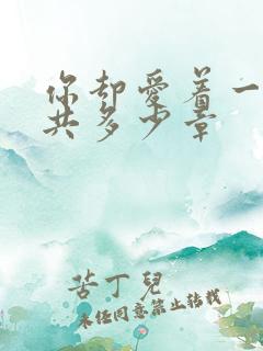 你却爱着一个他共多少章