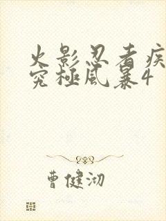 火影忍者疾风传究极风暴4