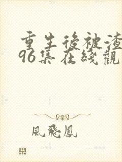 重生后被渣男宠96集在线观看