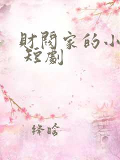 财阀家的小儿子 短剧
