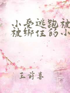 小受逃跑被囚禁被绑住的小说