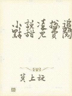 小说凌总追妻有点甜免费阅读全文