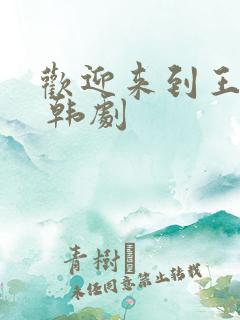 欢迎来到王之国 韩剧