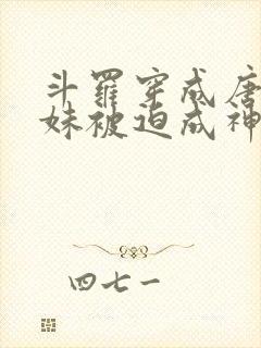 斗罗穿成唐三亲妹被迫成神的小说