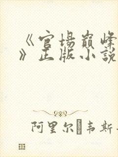 《官场巅峰李霖》正版小说