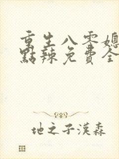 重生八零媳妇有点辣免费全文
