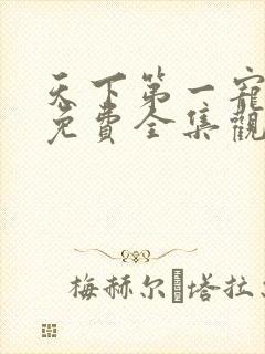 天下第一宠漫画免费全集观看下拉式