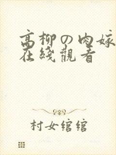 高柳の肉嫁动漫在线观看