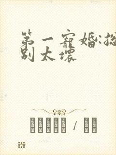 第一宠婚:总裁别太坏