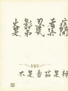 火影忍者疾风传是第几集开始