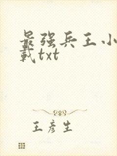 最强兵王小说下载txt