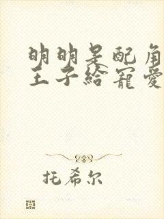 明明是配角却被王子给宠爱了动漫