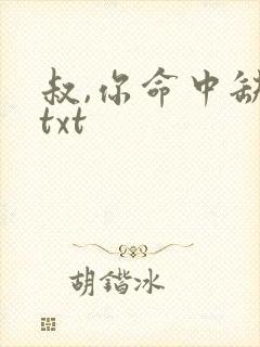 叔,你命中缺我txt