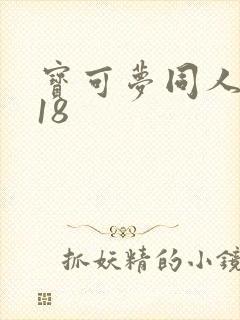 宝可梦同人本子18