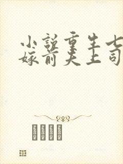 小说重生七零改嫁前夫上司完整版