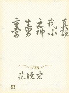 重生之我真没想当男神小说下载