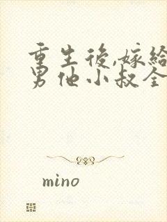 重生后,嫁给渣男他小叔全文免费阅读