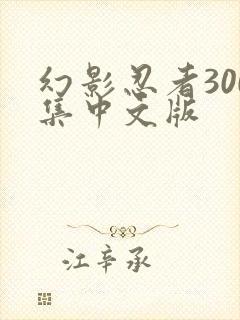 幻影忍者300集中文版