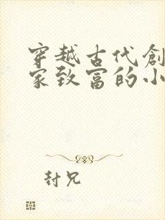 穿越古代创业发家致富的小说