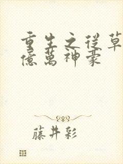 重生之从草根到亿万神豪