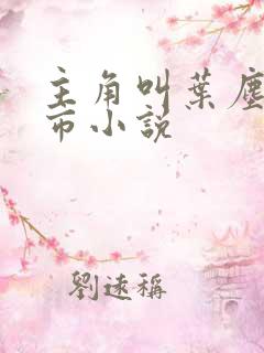 主角叫叶尘的都市小说