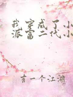 我穿成了小说反派富二代小说