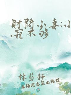 财阀小妻:小叔,宠不够