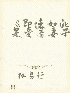 《即使如此我还是爱着妻子》