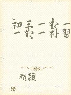 初三一对一物理一对一补习