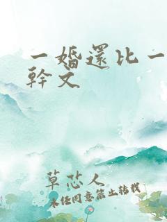一婚还比一婚高干文
