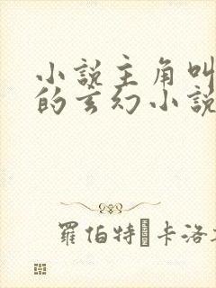 小说主角叫叶玄的玄幻小说