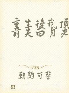 重生后我顶替了前夫白月光在线版