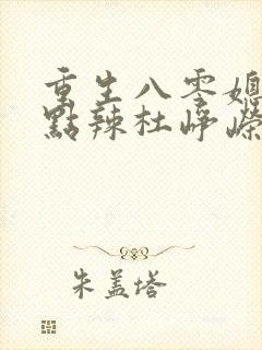 重生八零媳妇有点辣杜峥嵘