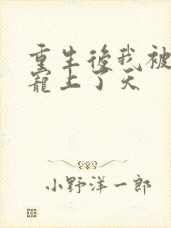 重生后我被太子宠上了天