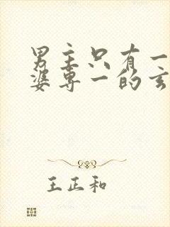 男主只有一个老婆专一的玄幻小说