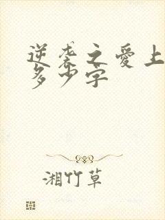 逆袭之爱上情敌多少字