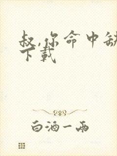 叔,你命中缺我下载