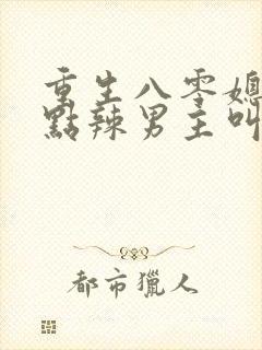 重生八零媳妇有点辣男主叫什么