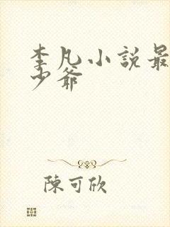 李凡小说最强小少爷