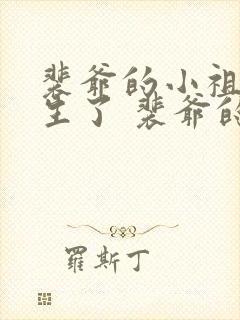 裴爷的小祖宗重生了 裴爷的小祖宗重生了