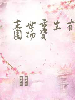 末世重生有空间囤物资